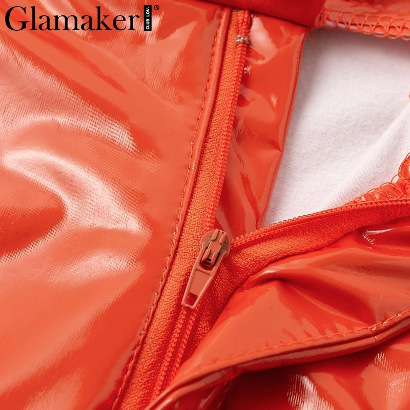 Glamaker PU Черные женские брюки с высокой талией летнее сексуальное облегающее платье женские узкие брюки женские вечерние Клубные сексуальные весенние брюки низ