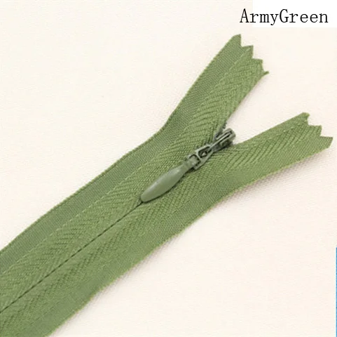 20 шт нейлоновые катушки молнии 3# портной канализации ремесло 9 дюймов Crafter's Sweing завернутые молнии