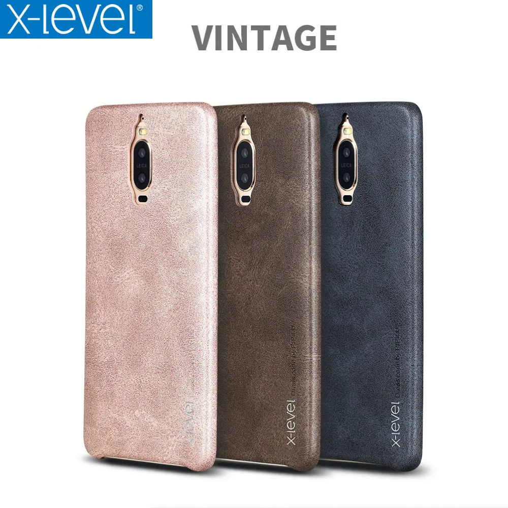 Роскошный кожаный чехол для телефона X-Level huawei mate 9 Pro Ультратонкий чехол-накладка