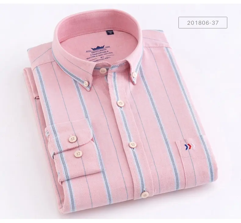 Новое поступление, мужская рубашка с длинным рукавом, хлопок, camisa social, мужские Рубашки, Топы, Оксфорд, мужская рубашка, мужская рубашка в клетку и полоску, 4XL