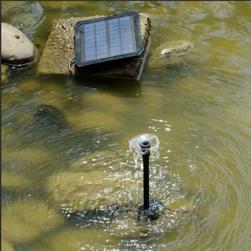 7 в солнечная панель водяной насос для водопада пруда фонтана светодиодный Водяной насос Сад Открытый парк декоративный фонтан 0605