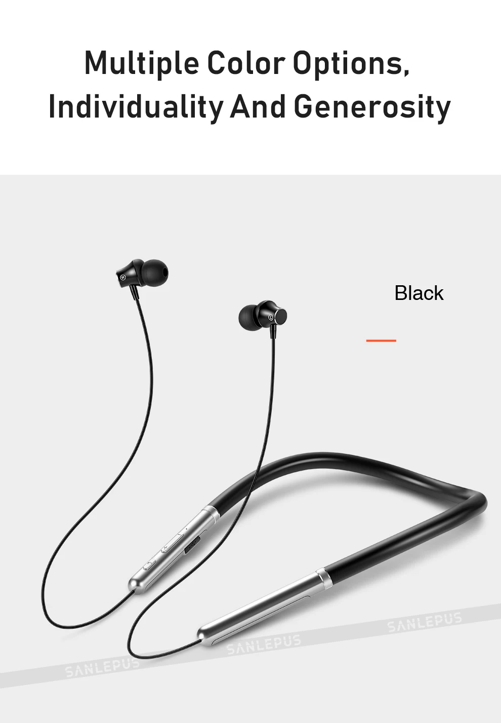 SANLEPUS беспроводные Bluetooth наушники Спортивная гарнитура HiFi стерео Внутриканальные наушники для телефонов Xiaomi iPhone samsung