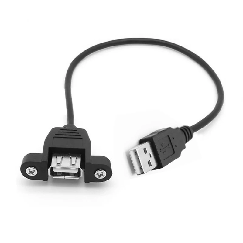 Компьютерная линия передачи данных USB 2 0 B гнездовой разъем Панельное крепление к