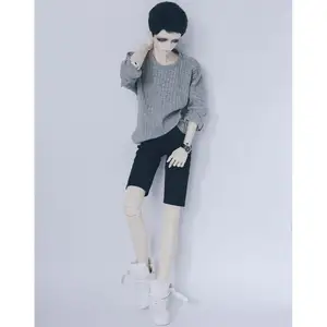 Шарнирный серый свитер с капюшоном, футболка, верхняя одежда для мужчин 13 SD17, 70 см, 24 дюйма, SD DK, DZ AOD, DD, кукла HEDUOEP