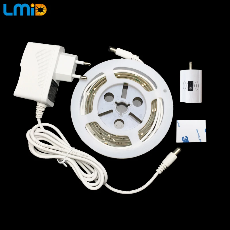Lmid гибкий светодиодный ручной волновой Датчик полосы света SMD2835 теплый белый 3000K