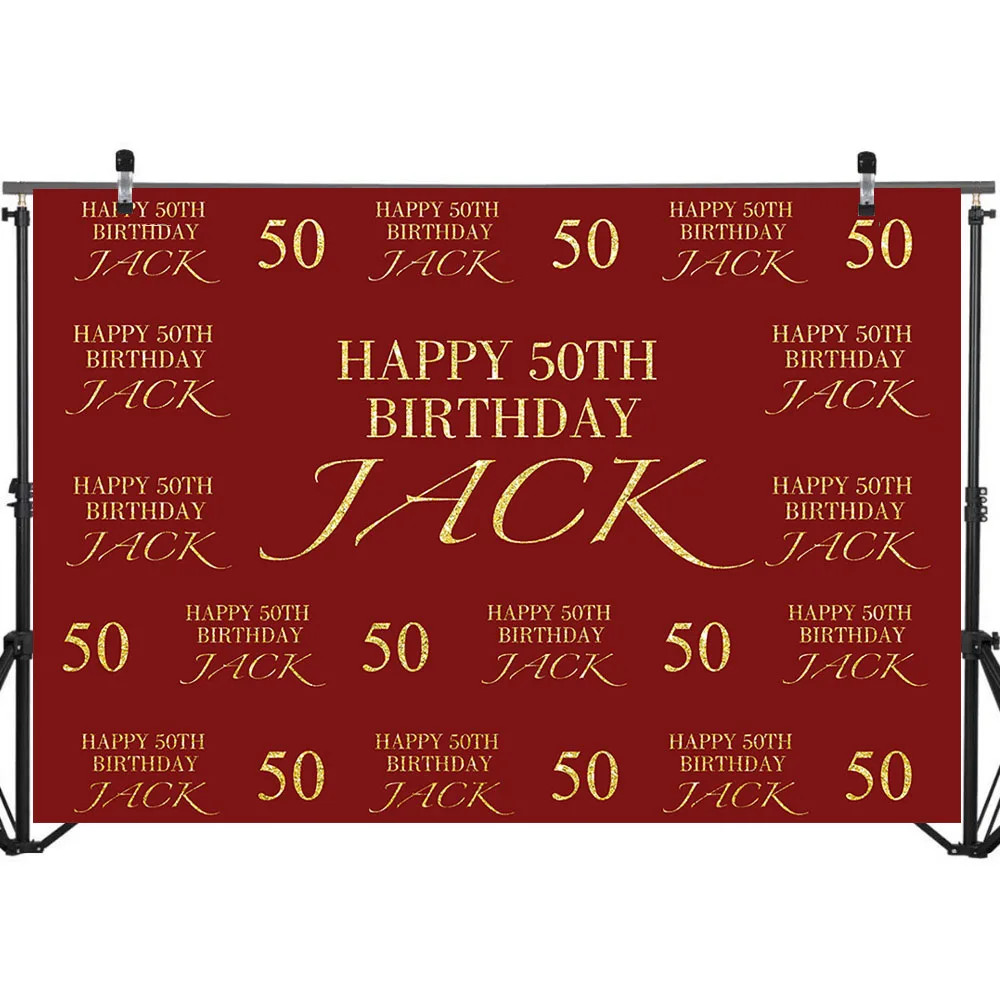 Пользовательские имя возраст стиль цвет день рождения Празднование фон для