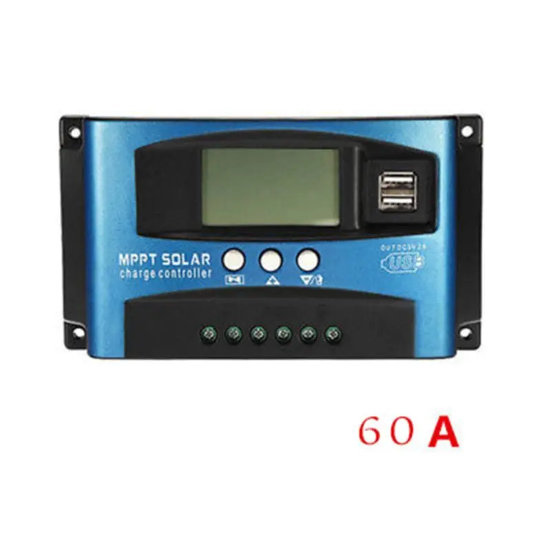 Регулятор MPPT солнечной панели Контроллер заряда 12 V/24 V автоматическая фокусировка отслеживания
