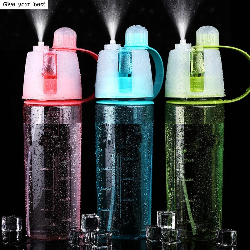 Креативные пластиковые стеклянные бутылки для питья улицы велосипеда спорта