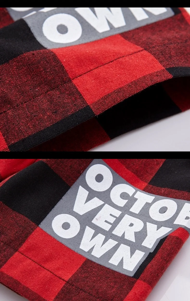 2017 китайский размер Для Мужчин's Рубашки в клетку хлопок короткий рукав