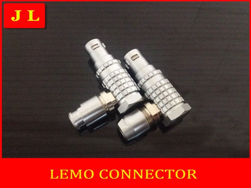 Lemo локоть fhg Разъем Push Pull 90 градусов FHG.0B. 303. одетый/ECG.0B. 303.CLL металлический разъем