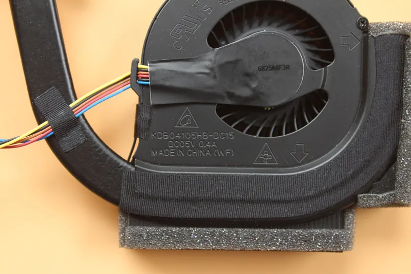 Кулер процессора вентилятор радиатора для LENOVO THINKPAD T440P KDB04105HB-DC15 0C53565 00HM902 04X1853 04X3917 42M25M радиатор