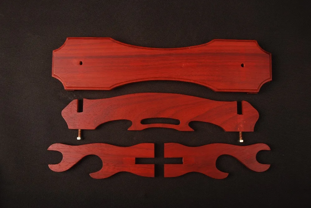 Новый стиль высококачественный двухслойный держатель из красного дерева