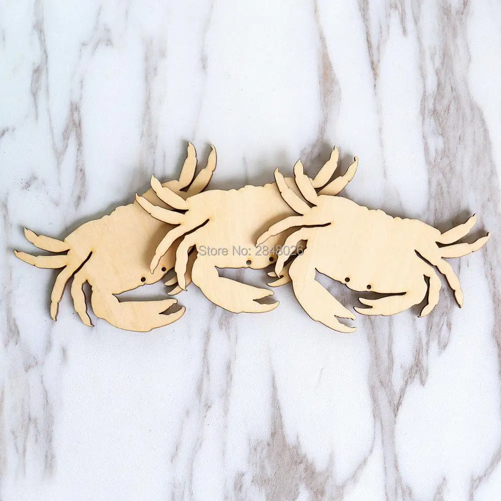 Лазерная Резка деревянных подставок-крабов. Незаконченный стиль. Деревенские