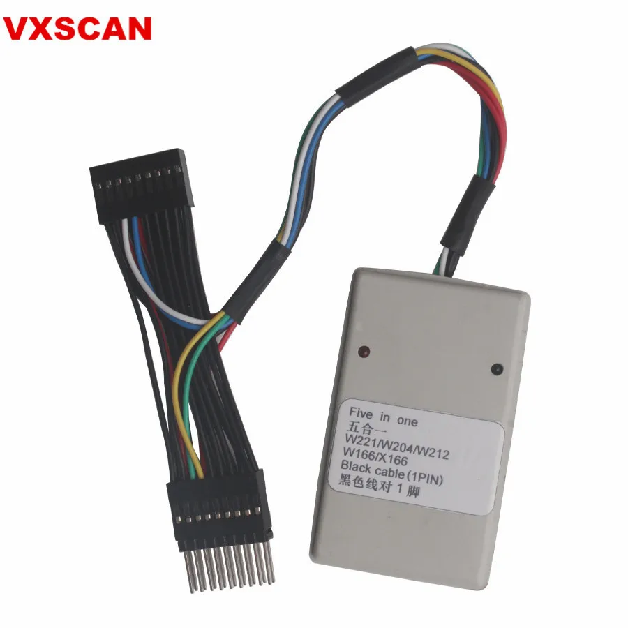 Для MB CAN фильтровать 5 в 1 для W221 W204 W212 W166 и X166 (для 2006 модели S Class) Рождественская