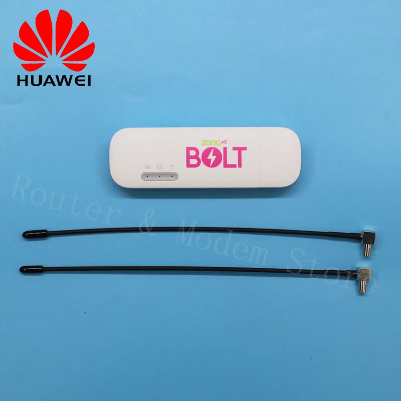 Разблокированный huawei E8372 E8372h 153 4G Роутер с парой антенн 150M LTE USB Wingle WiFi модем