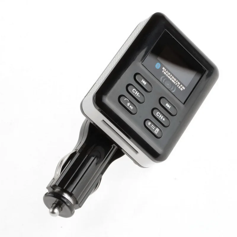 Новый Bluetooth автомобильный комплект MP3 плеер fm передатчик рулевое колесо USB SD MMC