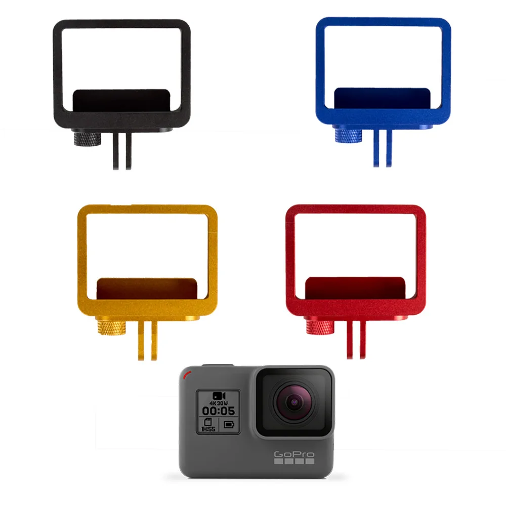 Аксессуары для Gopro Hero 5 Алюминиевый чехол с ЧПУ металлический защитный корпус