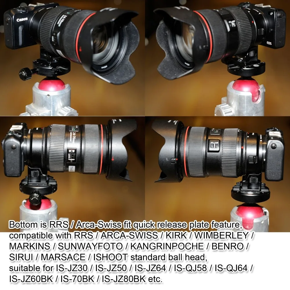 Запасная подставка для воротника объектива iShoot Canon EF EOS M беззеркальное кольцо