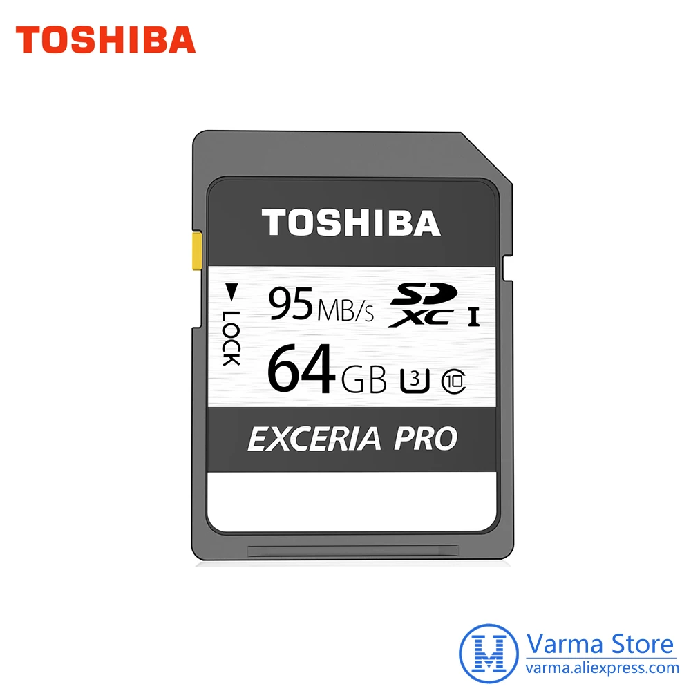 Toshiba exceria pro sd карта N401 SD памяти UHS I U3 64 Гб класс 10 4K UltraHD флэш SDXC|memory card sdxc|toshiba exceriauhs-i