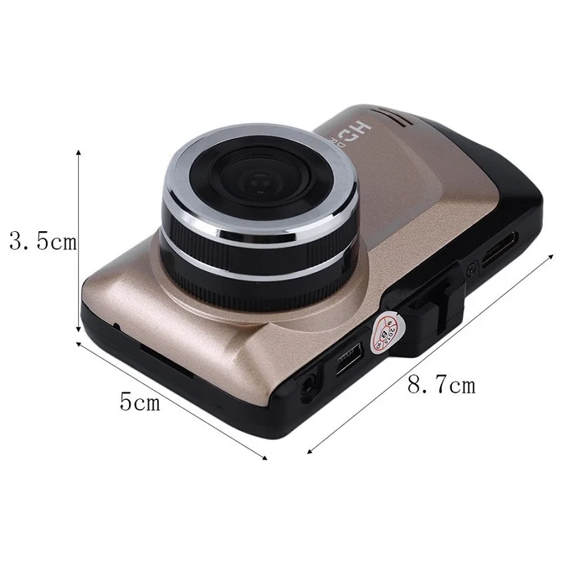 Автомобильный видеорегистратор автомобильная камера Full HD 1080 p 3 дюйма