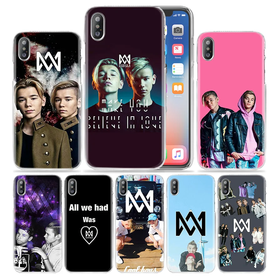 Маркус Мартинус популярный чехол для iPhone XS Max XR X 10 6 6s 7 8 плюс 5S SE 5 4S 4 5c 11 11Pro ПК жесткий прозрачный Fuda чехол Capa Coque