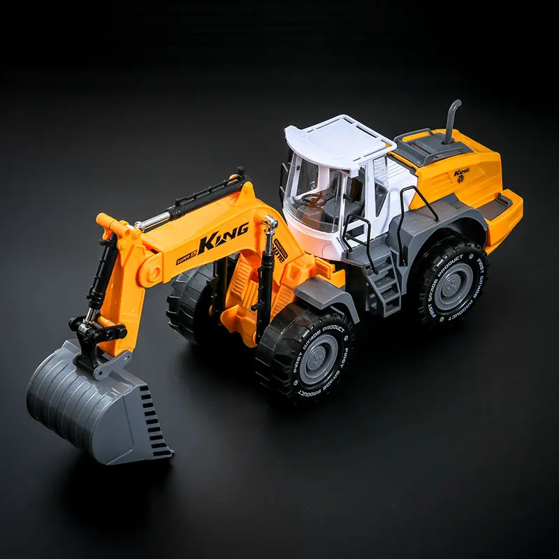 

Inertial Excavator Mining Digging Machine Toy Engineering vehicle Model