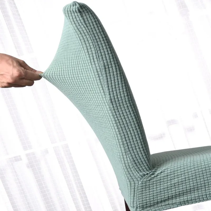 2 шт. Европейский теплый чехол на стул для столовой съемный кухонного стула с