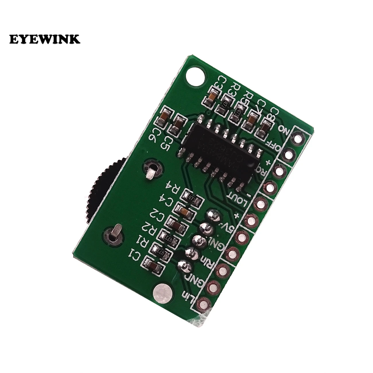 DC 2 5 V 2*3W двухканальный модуль усилителя цифровой регулятор громкости фоновая