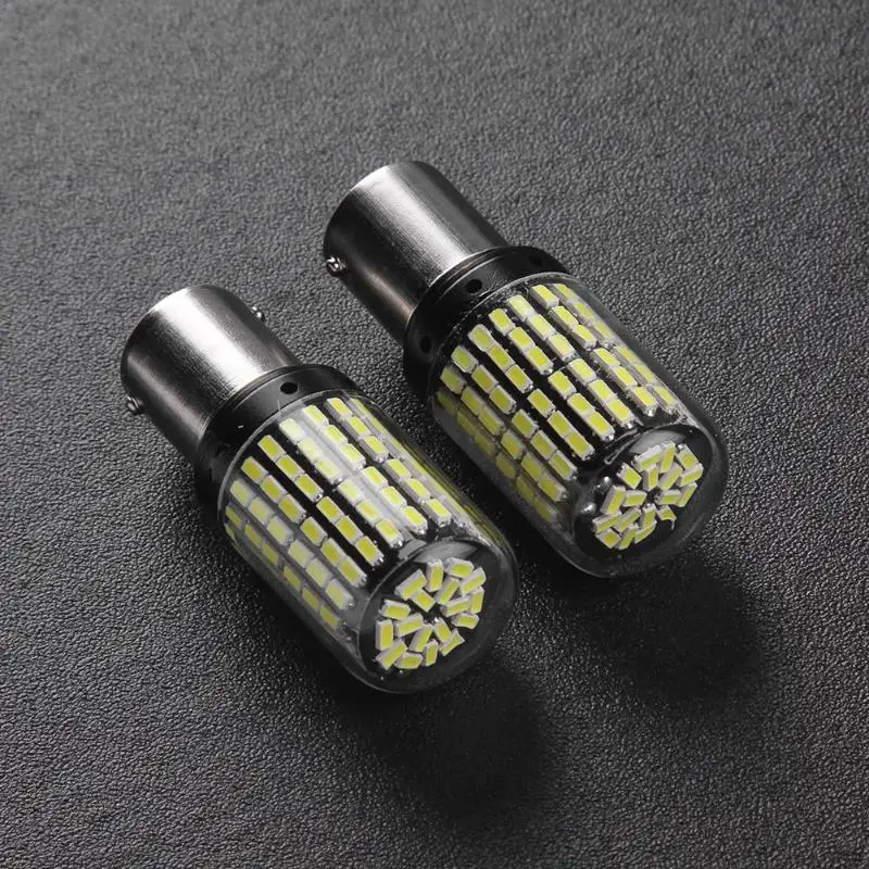 1 Пара 1156 DC 12V 10W SMD3014 144 светодиодсветодиодный лампы для указателей поворота