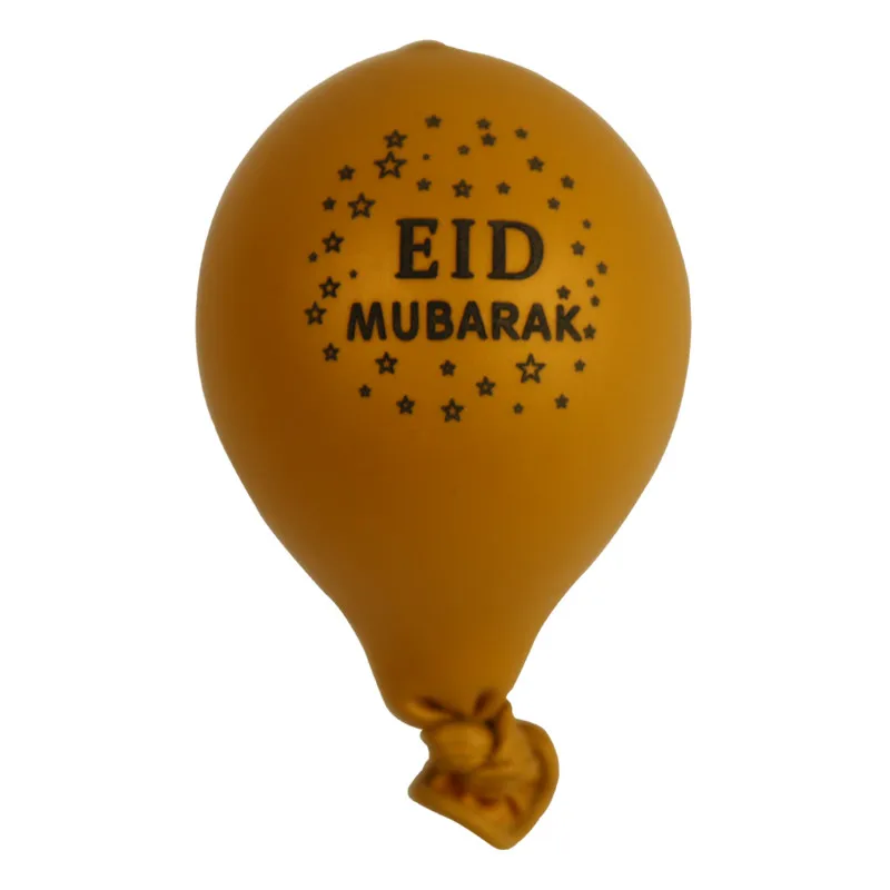 20 шт EID Мубарак золотые буквы воздушные шары украшения на Рамадан 10 ''золотые