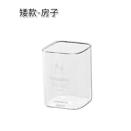 2019 Ограниченная серия квадратное стекло Verre Vaso Vidro для креативных прозрачных
