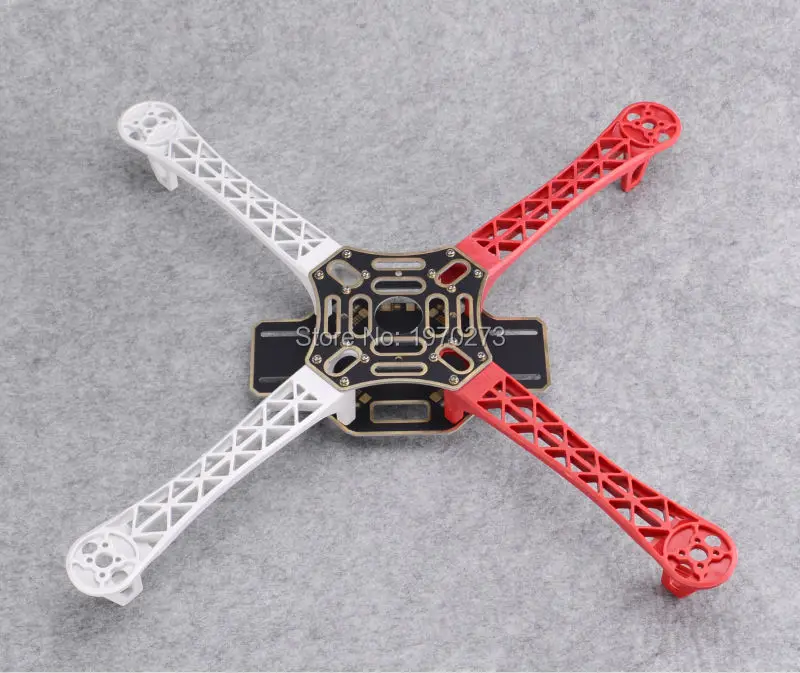 F450 многовинтовая воздушная рама комплект пламенных колес 450F для KK MK MWC 4-осевой