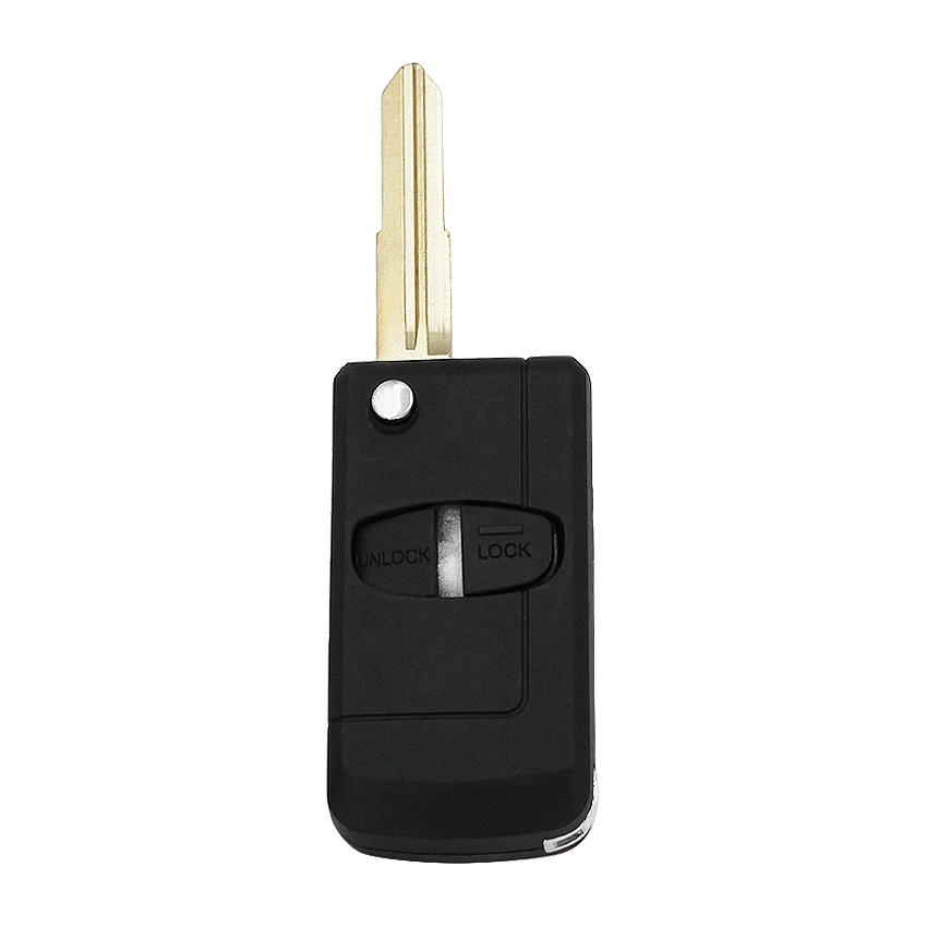 Складной чехол с 2 кнопками и дистанционным управлением для автомобильного ключа