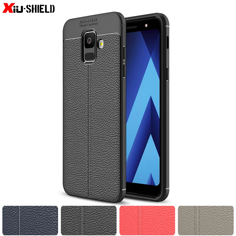 Силиконовый чехол для Samsung Galaxy A6 A 6 2018 A600FN/DS SM подходит телефона из ТПУ 6A