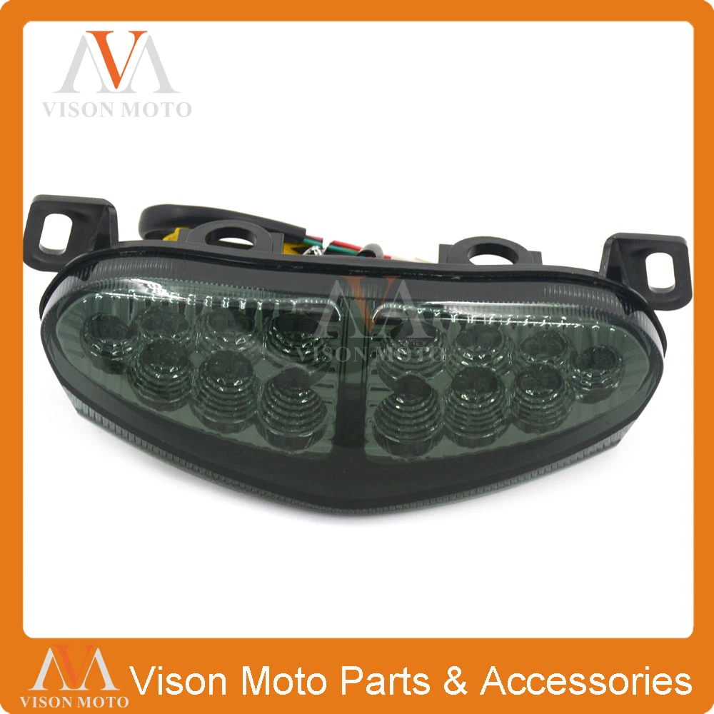 Задний фонарь для мотоцикла стоп сигналы СВЕТОДИОДНАЯ встроенная лампа