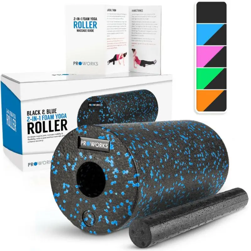 Валик для йоги с высокой твердостью массажный валик фитнеса и шейпинга тела