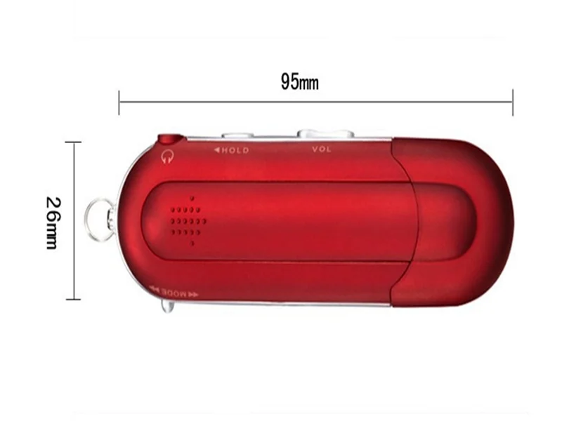 USB мини MP3 музыкальный плеер 2 0 Flash LCD экран Новый Спортивный FM Радио 8 ГБ с