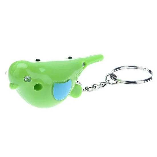 Bird Green Светодиодный свет мини анти-потерянный сигнал для нахождения ключей мигающий бегущий пульт дистанционного управления детский ключ сумка локатор кошелька домашнее животное Сигнализация напоминание Прямая - Цвет: Bird Green