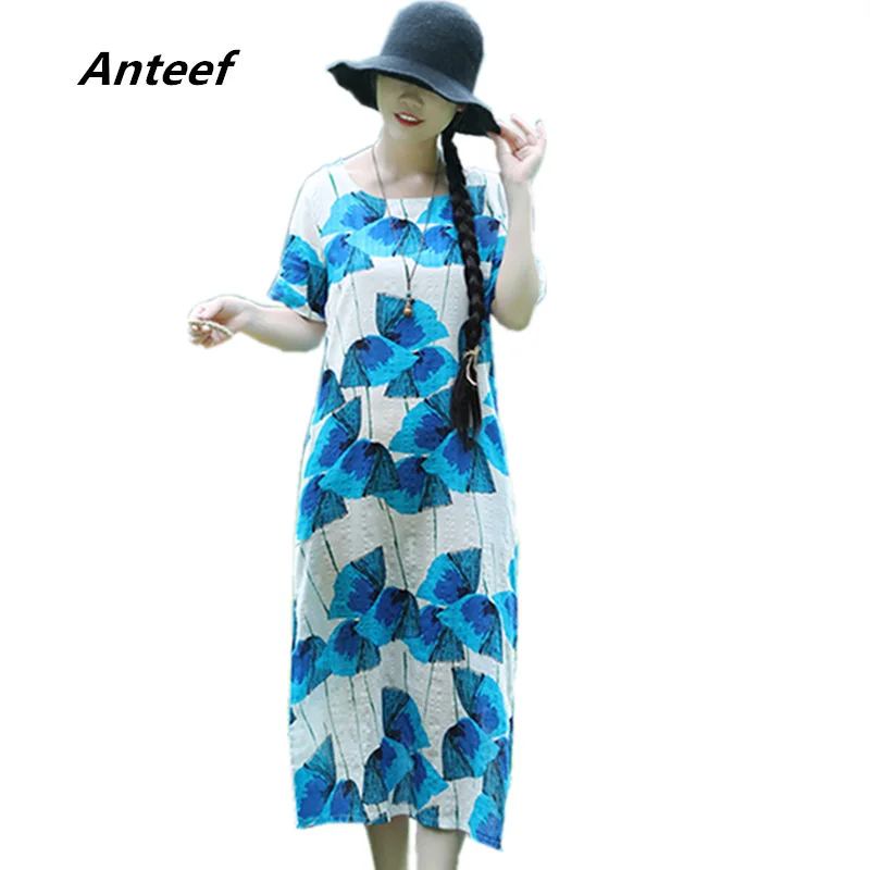 Хлопковое белье размера плюс винтажное цветочное женское повседневное