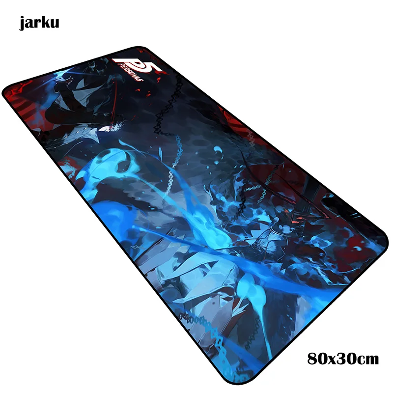 size 800x300x2mm Persona 5 Коврик для мыши геймер высокого класса 800x300x2 мм notbook коврик для мыши игровой коврик для мыши большой милый коврик для мыши стол для компьютера коврик для мыши - Цвет: size 800x300x2mm
