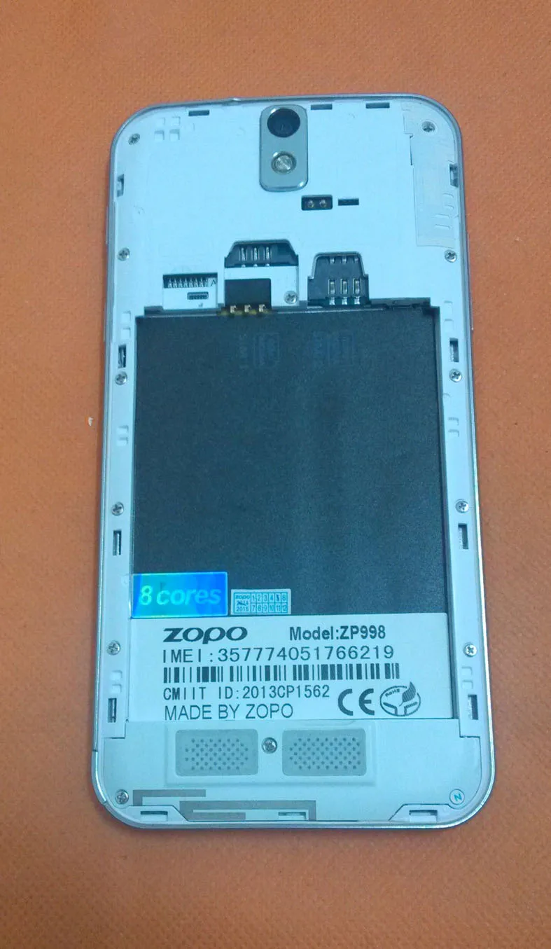 Используется оригинальный защитный Батарея чехол для ZOPO Zp998 MTK6592 Octa Core 5.5 &quotIPS FHD