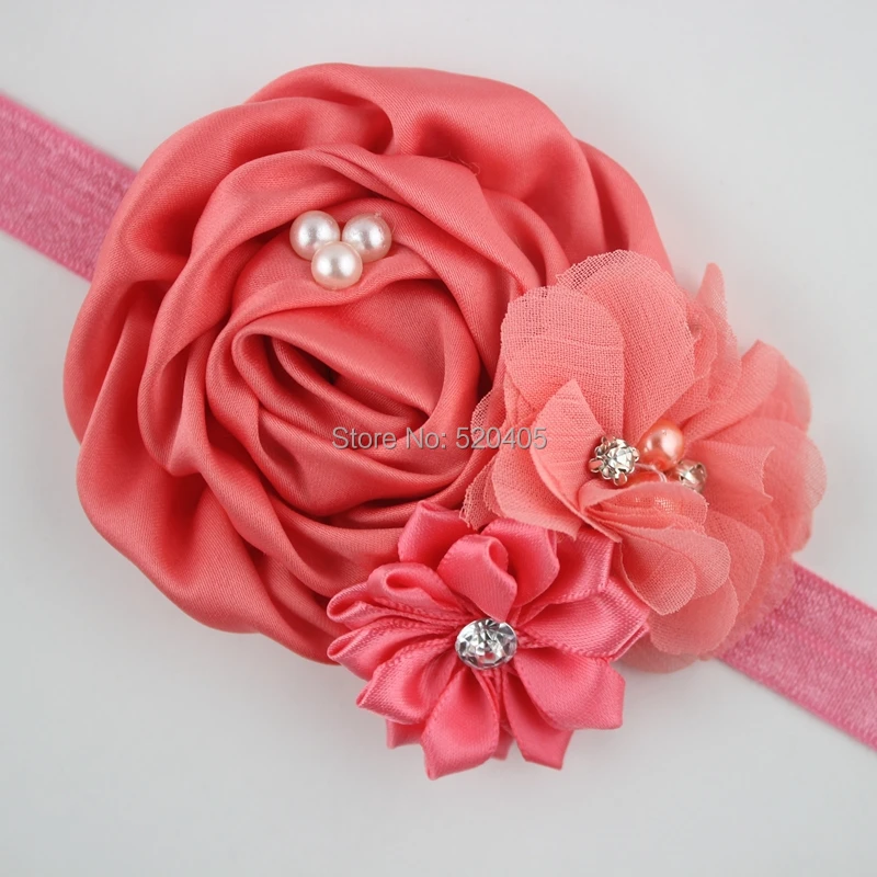 Розничная продажа 1 шт. детская комбинированная повязка на голову для девочек