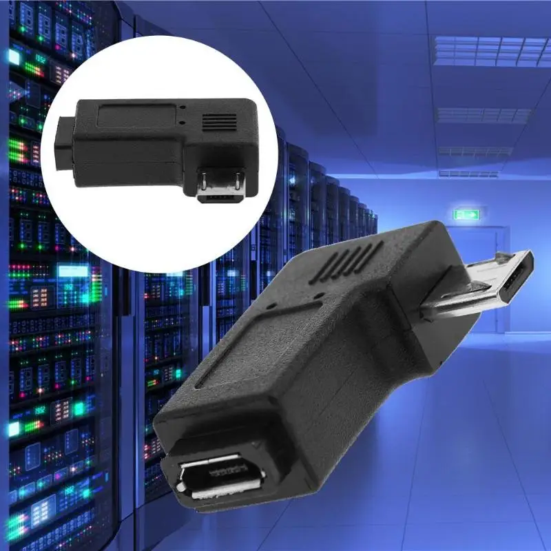 90 градусов под прямым углом локоть Micro USB адаптер «Папа-мама» l-образный Micro USB M/F зарядный преобразователь кабельного разъема