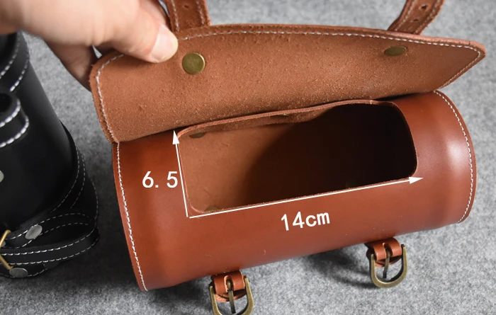 Складной кожаный чехол для велосипеда 2 цвета водонепроницаемая сумка с передней