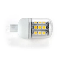 6 x g9 5050 smd 27 leds ampoule lampe spot blanc chaud 5w free shipping