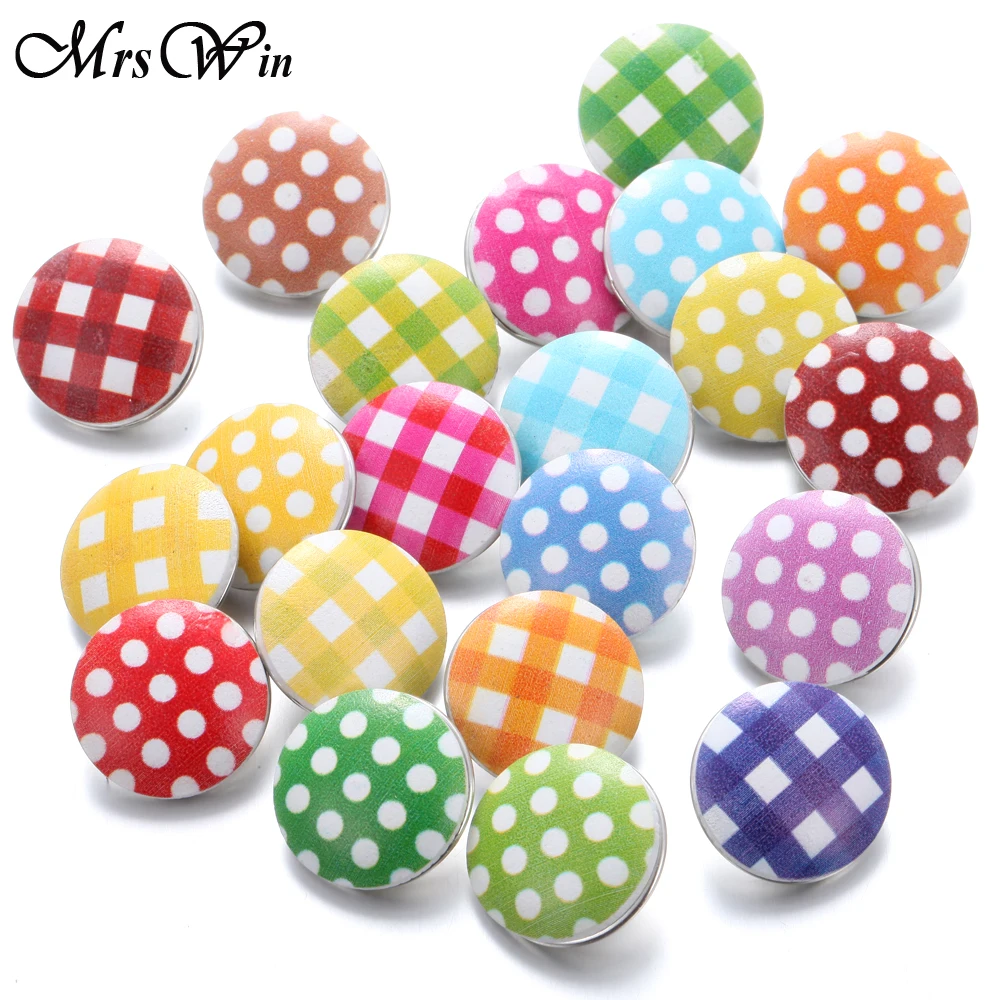 10 шт./лот Новые оснастки ювелирные изделия смешанные цвета решетки смолы 18 мм