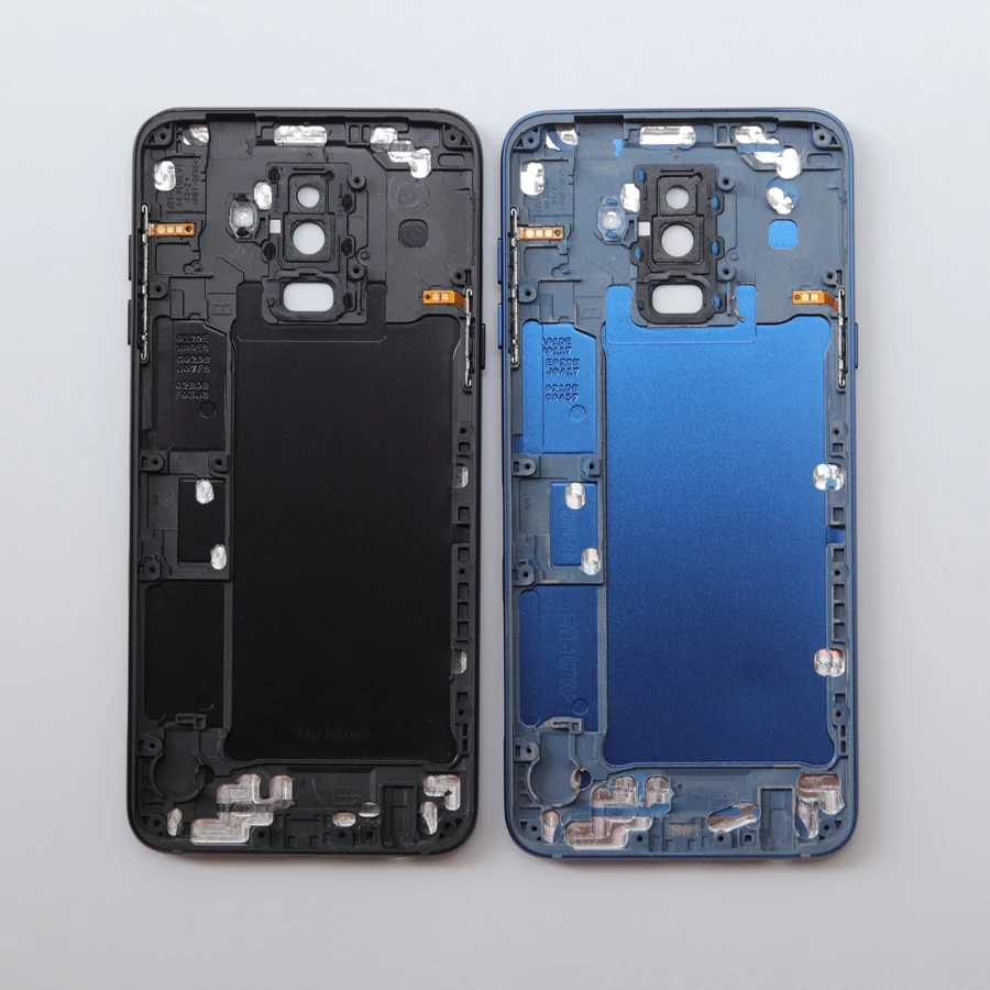Оригинальная задняя крышка корпуса для Samsung Galaxy A6 + Plus A6plus 2018 аккумулятора кнопка