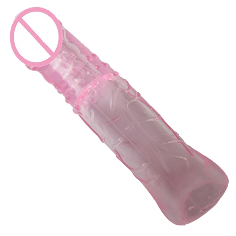 Насадка На пенис мягкая кожа с кристаллами|increase sex|penis extension enlargercrystal skin |