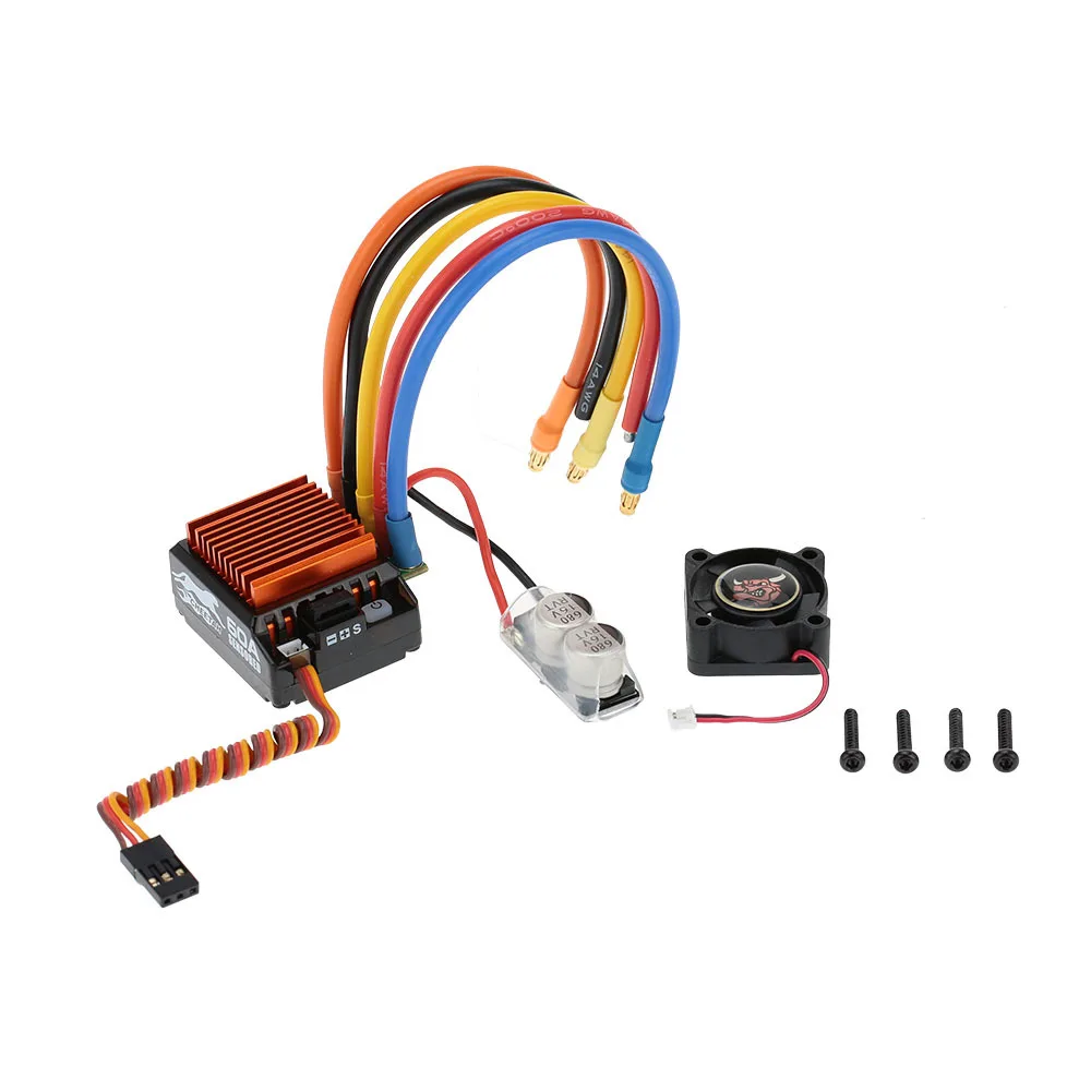 SkyRC 4000KV 8 5 T 2 P & CS60 60A бесщеточный сенсорный двигатель и ESC светодиодный программы