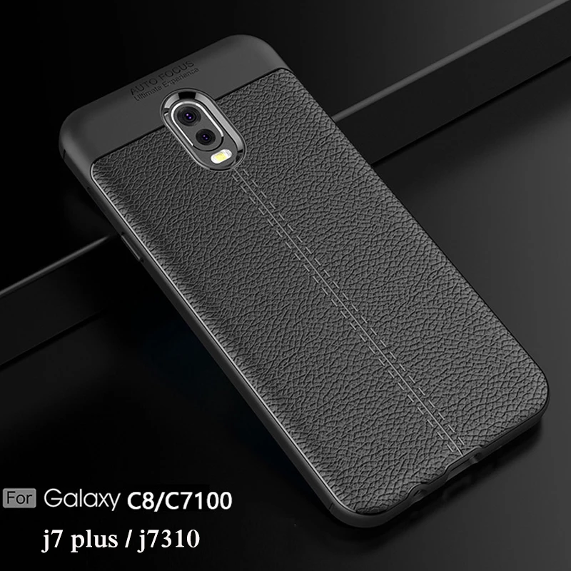 YUETUO tpu задняя крышка телефона etui coque чехол для samsung galaxy c8 j7 plus C7 2017 C7100 силиконовые